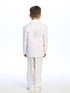 Little Boys White Maria Mi Bautizo Christening Baptism Suit 2-4T